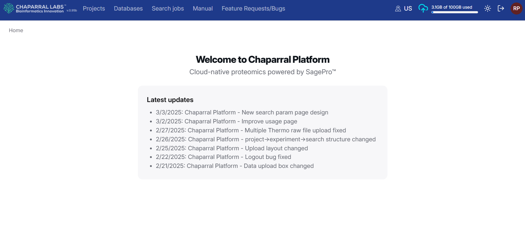 Chaparral Platform